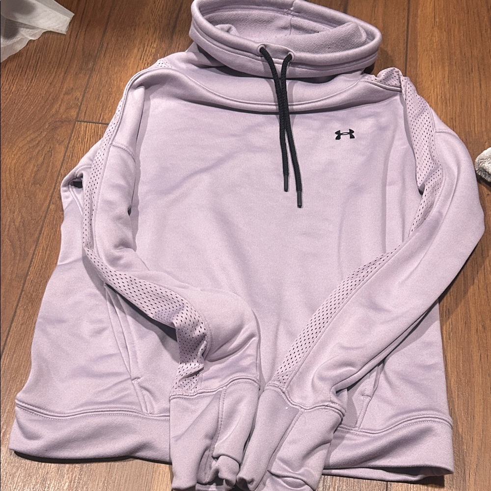 Under Armour Light Purple turtle neck  with Black Accents